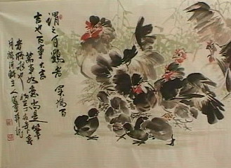 摄影作品&mdash;&mdash;百鸡图