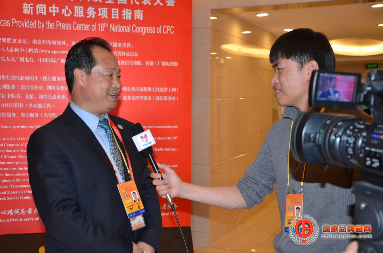 国家品牌总网李刚总编辑接受越南中央电视台采访