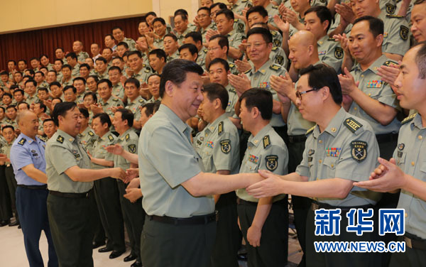 习近平&ldquo;八一&rdquo;前夕视察北京军区