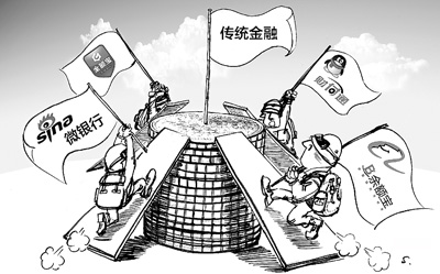互联网巨头抢滩金融业