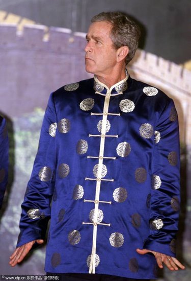 盘点历届APEC领导人“特色服装秀”