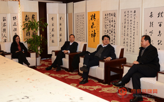 沈志群会长到国家品牌网考察