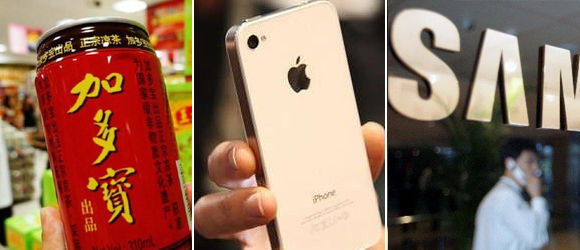 工信部发布第一品牌榜 加多宝摘冠苹果反超三星