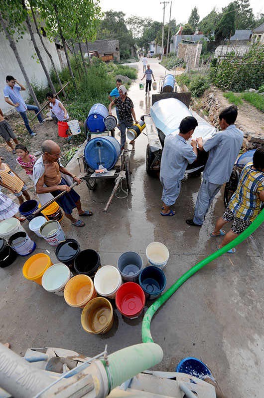 2014年全国大范围干旱