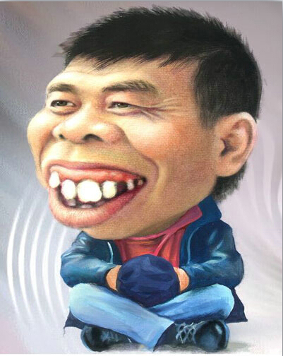 朱自尊的名人漫画