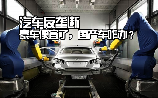 反垄断是否会拖垮自主汽车品牌？