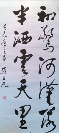 赵立凡书法