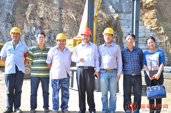 李刚总编辑考察河口信合水电项目