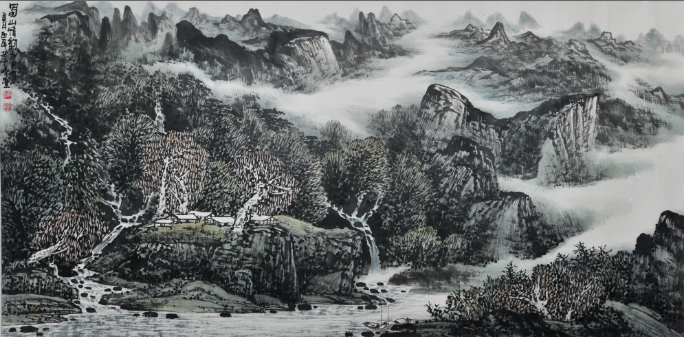 杨西屏：寻找蜀中山水的生命诗意