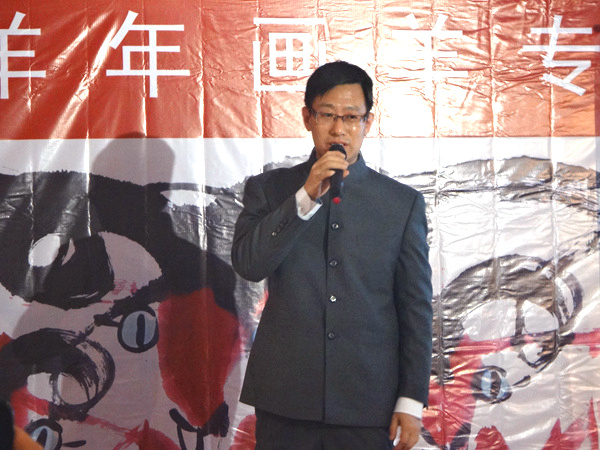 2015仇立权羊年画羊国画精品展在京举办