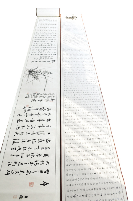 书法家陈跃丰做客国家品牌网