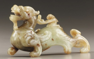 汉代玉器&ldquo;汉八刀&rdquo;和&ldquo;游丝毛雕&rdquo;技法最突出