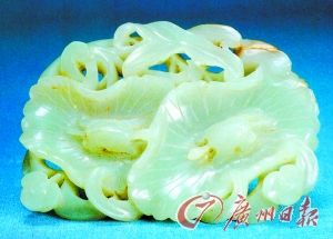 古玉品鉴：神龟游荷叶灵性寓祥瑞