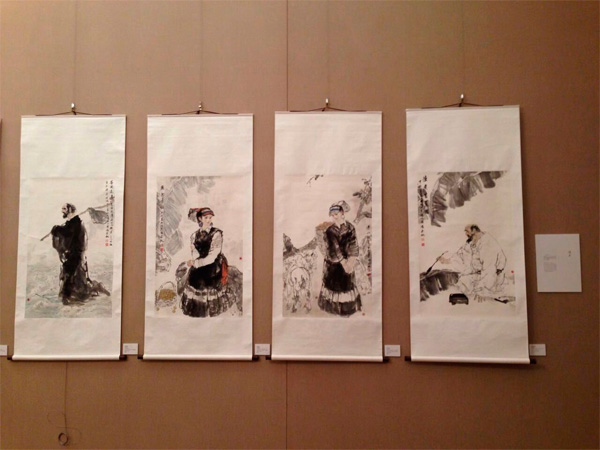 中法建交50周年国画重庆艺术展将开幕