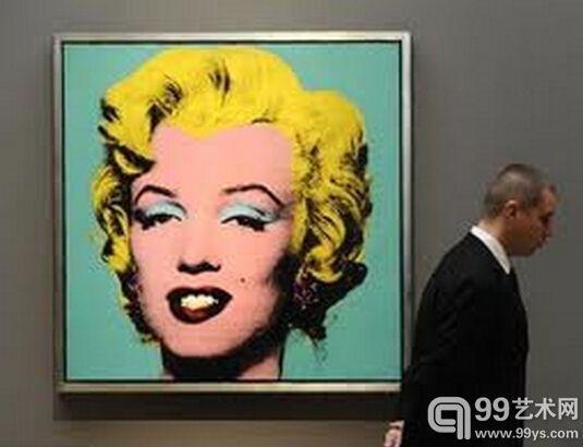 安迪 沃霍尔《玛丽莲 梦露》
