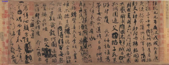 中国第二大行书《祭侄稿》：无心作书化血泪