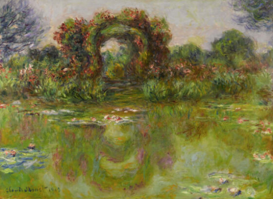 中国藏家花1.27亿买走莫奈佳作《睡莲池与玫瑰》