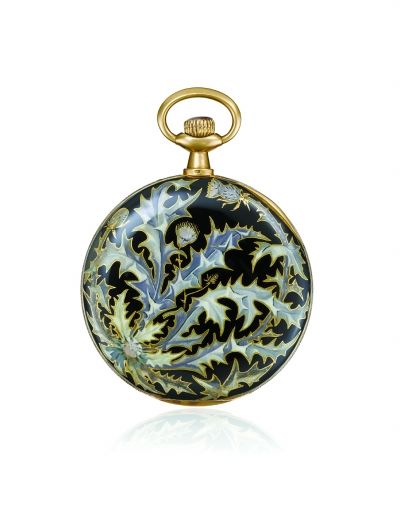 江诗丹顿黄金怀表，曾于1906年米兰国际博览会上展示