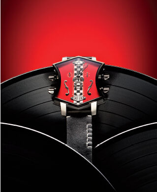 独立品牌ArtyA的新表款Son of Sound Guitar Race 腕表,吉他的独特造型让人眼界大开。