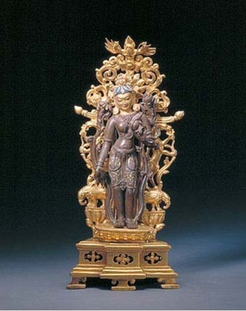 清朝皇宫遗存的六尊精美绝伦的度母像