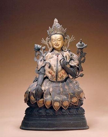 清朝皇宫遗存的六尊精美绝伦的度母像