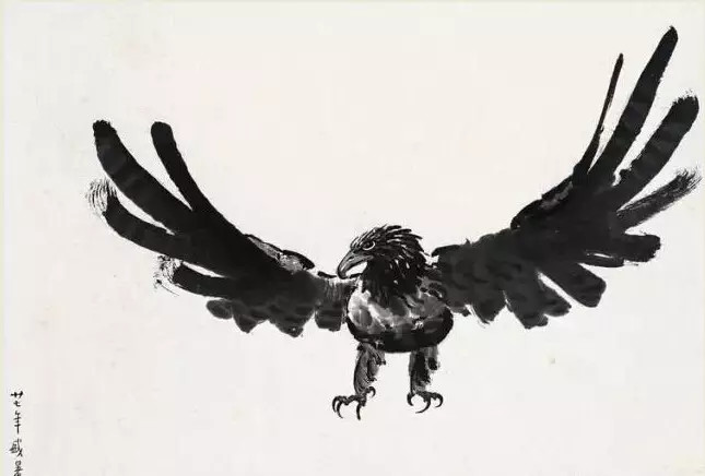 徐悲鸿的鹰也画的极妙【2】