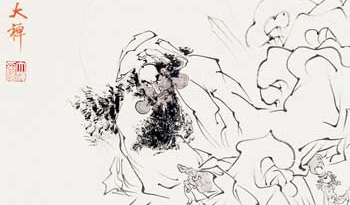《大墨同禅&middot;大禅艺术展》亮相中国美术馆