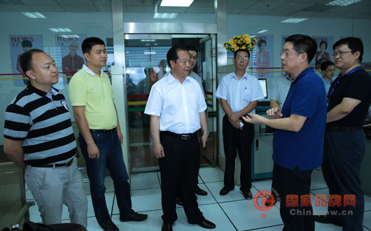 李刚总编辑调研淄博市电视台