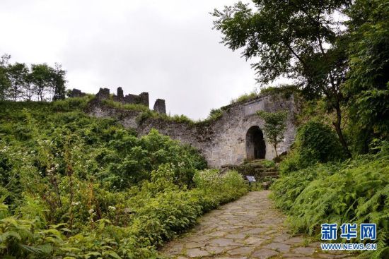 图为空中看贵州播州海龙屯新王宫(资料照片)。 新华社发 图片来源:新华网