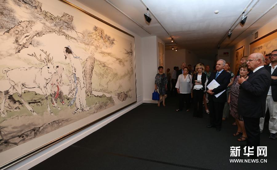 当东方遇到西方：&ldquo;范曾，文明的交响乐&rdquo;书画展