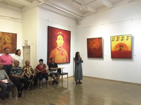 艺术家杨冉致辞