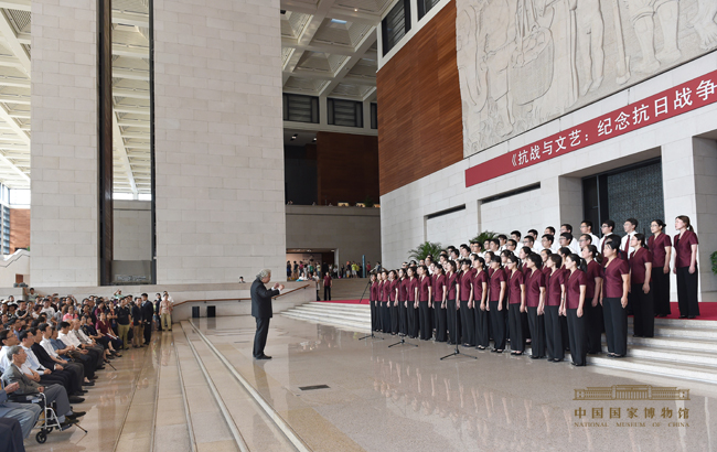 &ldquo;抗战与文艺&ldquo;在国家博物馆开幕