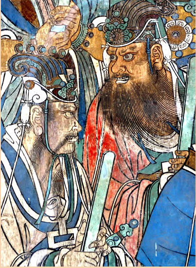 《朝元图》(局部)永乐宫壁画