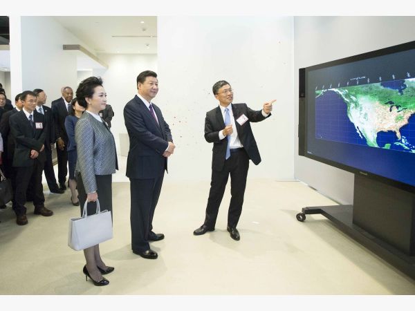 习主席微软之行的"中国元素"