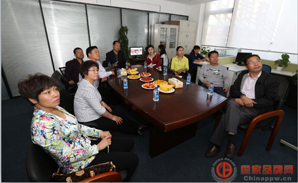 北京挂职干部到国家品牌网调研