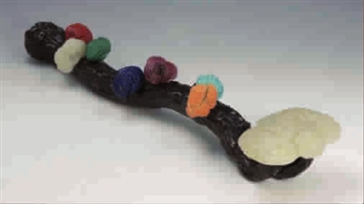 百宝紫檀如意赏析