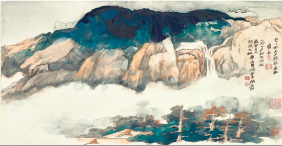 香港佳士得精选张大千系列名作 尽显传奇笔触