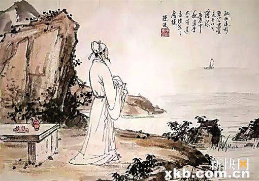 古人如何借书画说再见