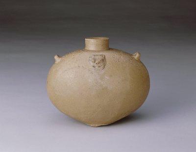 故宫博物院：青釉双系兽面纹扁壶