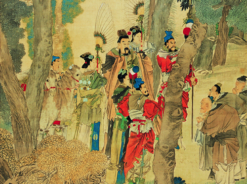 鉴赏任伯年《华祝三多图》与三多母题