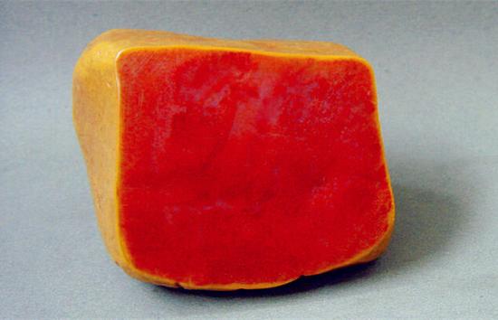 昌化田黄鸡血石印章的品鉴 