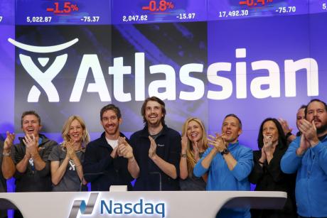商用软件公司Atlassian上市融资4.6亿美元