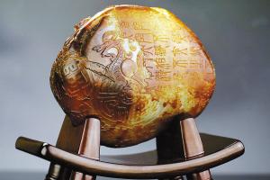 徐州玉雕作品获奖 用料约两公斤和田玉原石