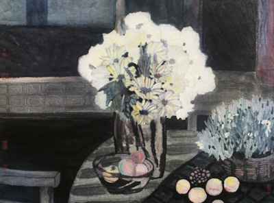 杨佴旻诗意的绘画语言