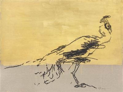 叶永青画鸟多年非关鸟事