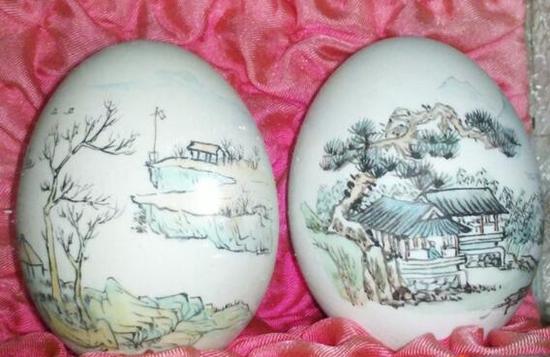 巧手 巧思 蛋壳变身艺术品