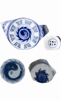 青花瓷上的道教图腾太极八卦