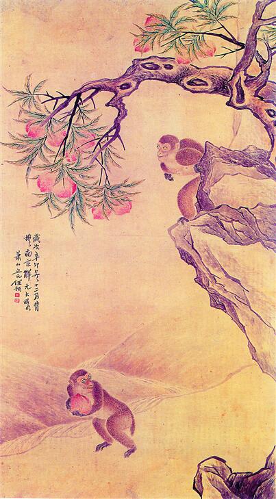 画猴图里的拳拳之情