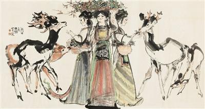 浅谈程十发书画价值：精品画作达百万元