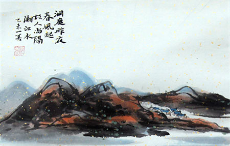 闲画云山坐卧游：蒋焕余山水艺术作品赏析